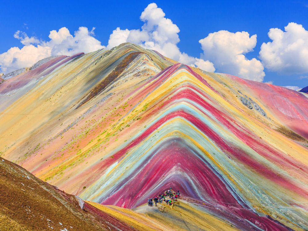 秘鲁库斯科大区维尼昆卡的彩虹山
